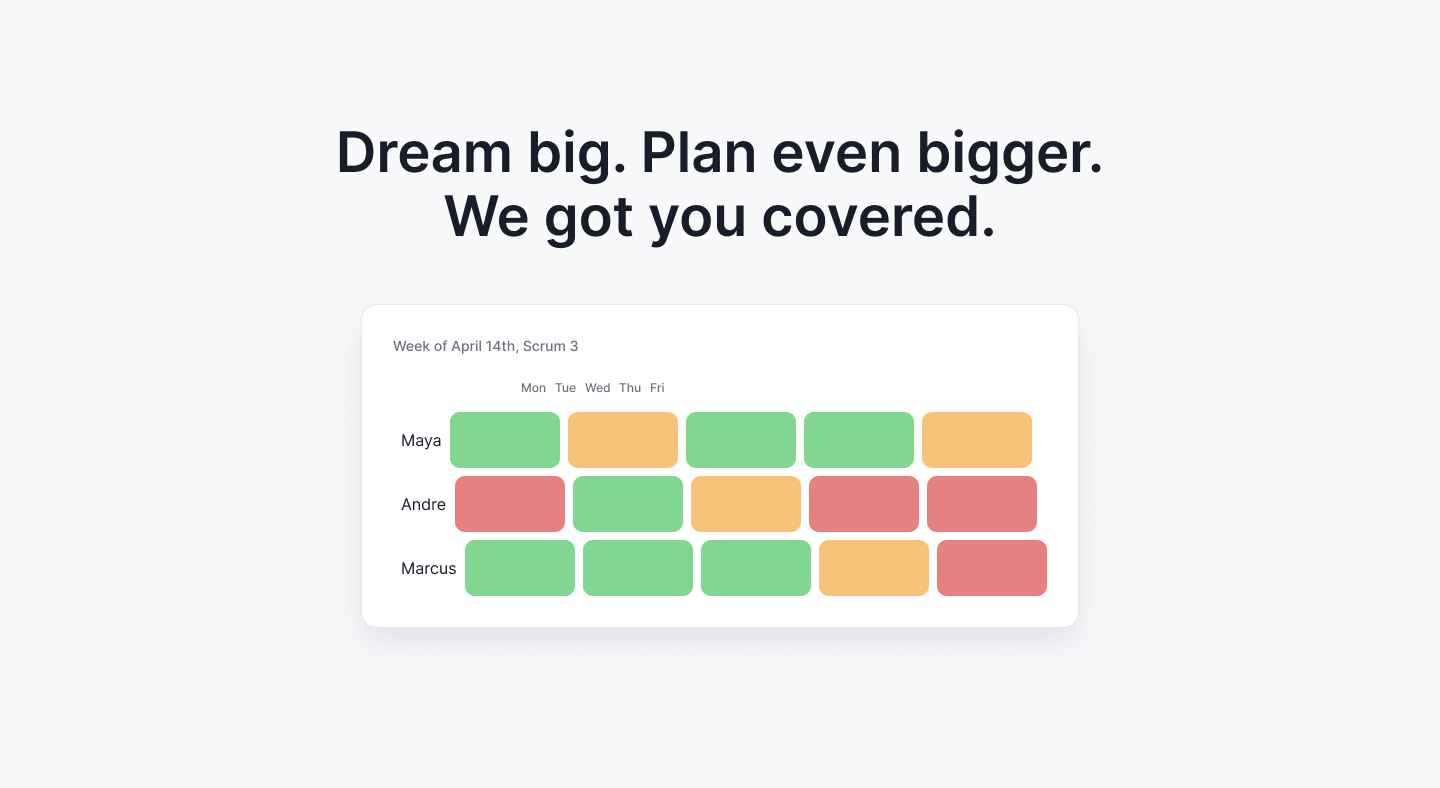 Schedaddle prototype preview